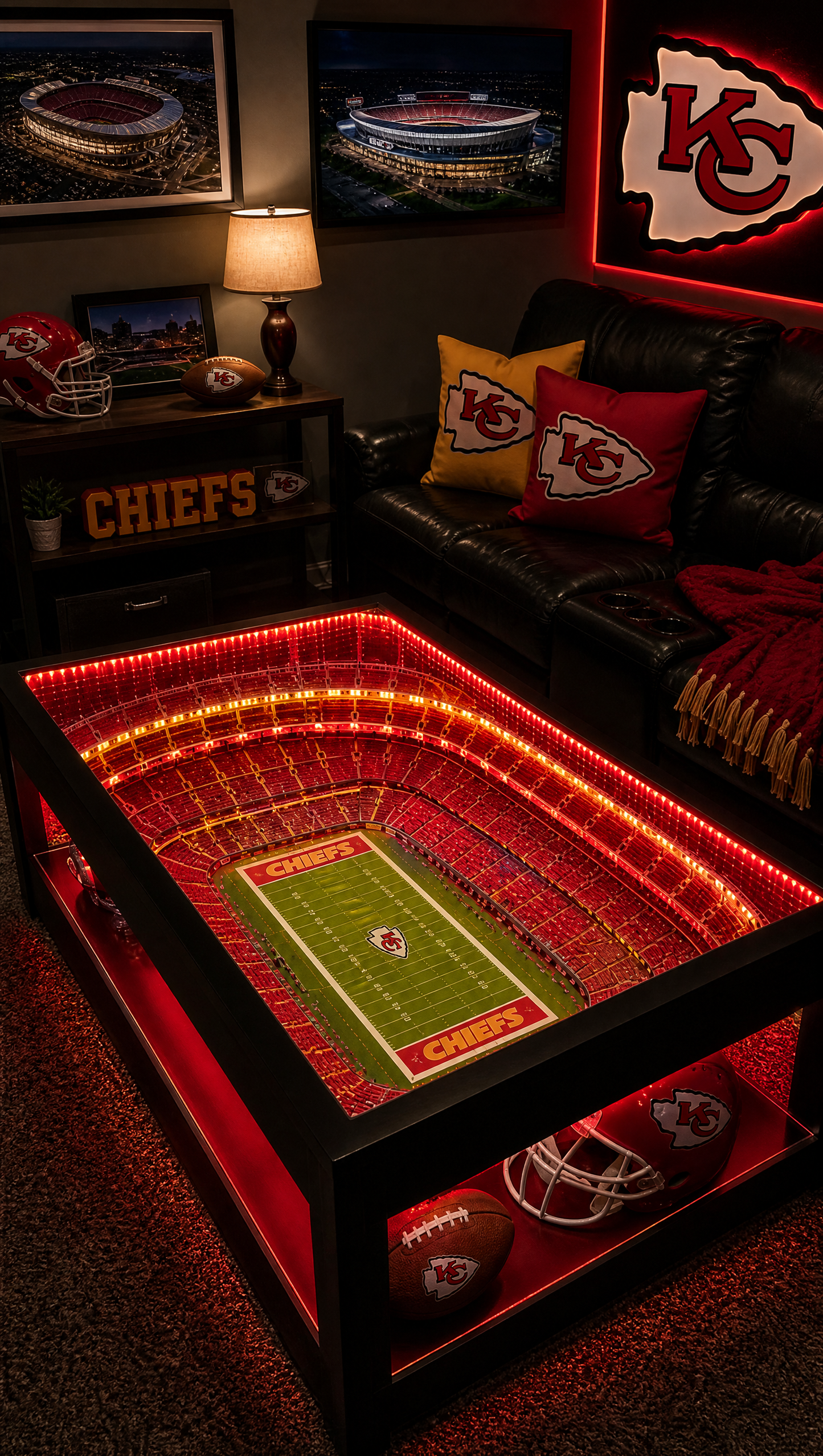 Football Stadium Table