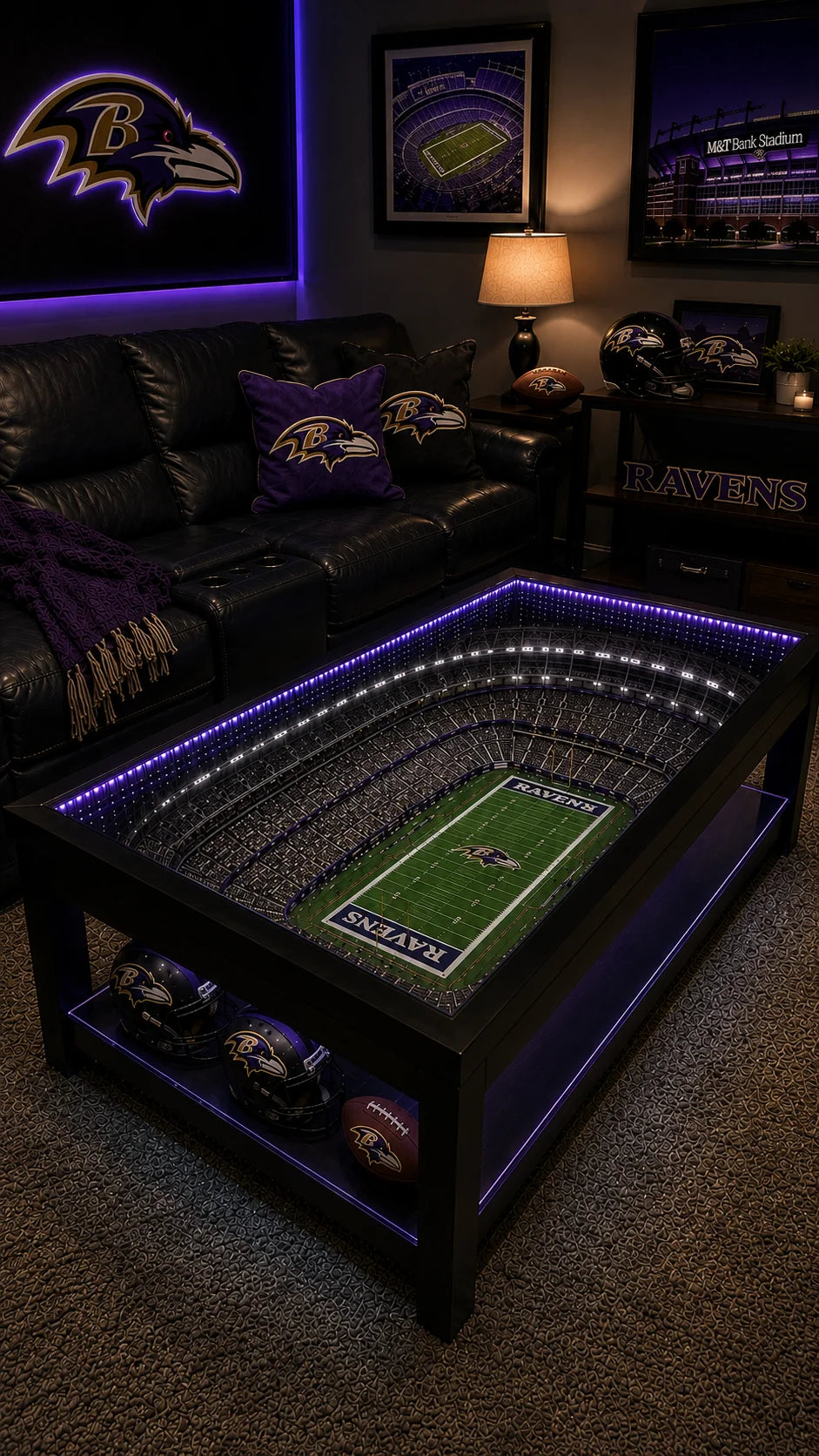 Football Stadium Table